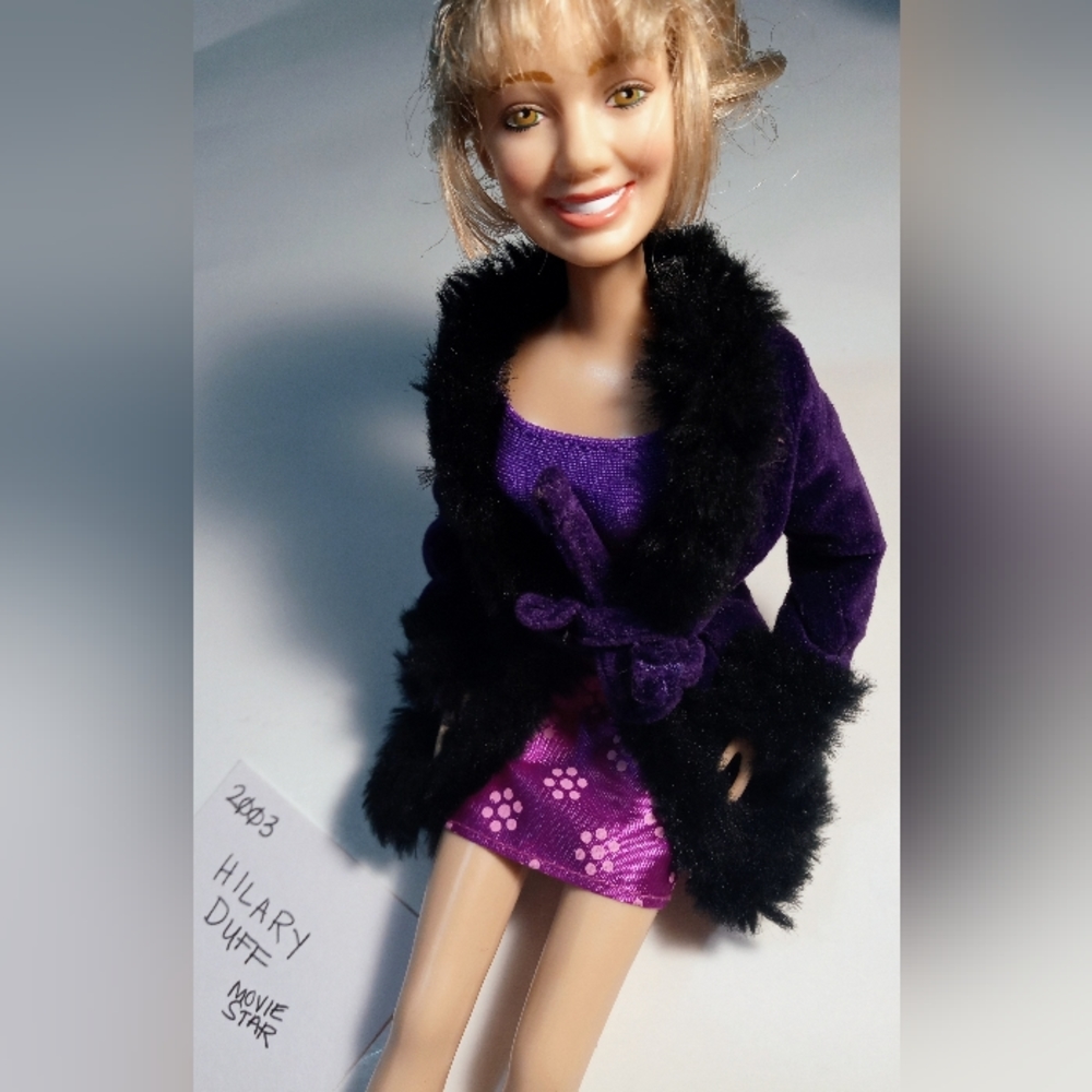 2003 - Hilary Duff - Movie Star - #12802 - Doll, Purple Robe, & Dress